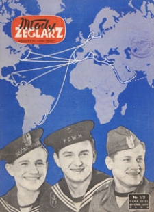 Młody Żeglarz : miesięcznik P.O. "Służba Polsce", 1949.01-02 nr 1/2
