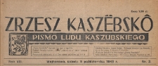 Zrzesz Kasz&euml;bsk&ocirc; : pismo Ludu Kaszubskiego, 1945.10.06 nr 2