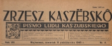 Zrzesz Kaszëbskô : pismo lLudu Kaszubskiego, 1945.10.11 nr 4