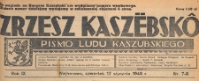 Zrzesz Kasz&euml;bsk&ocirc; : pismo Ludu Kaszubskiego, 1946.01.17 nr 7-8
