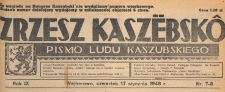 Zrzesz Kaszëbskô : pismo Ludu Kaszubskiego, 1946.01.17 nr 7-8