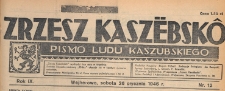 Zrzesz Kaszëbskô : pismo Ludu Kaszubskiego, 1946.01.26 nr 12