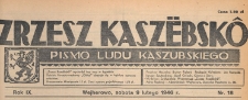 Zrzesz Kaszëbskô : pismo Ludu Kaszubskiego, 1946.02.09 nr 18