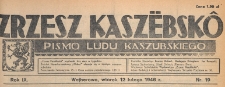 Zrzesz Kaszëbskô : pismo Ludu Kaszubskiego, 1946.02.12 nr 19