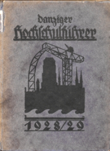 Danziger Hochschulf&uuml;hrer 1928/1929