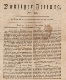 Danziger Zeitung, 1812.12.25 nr 206