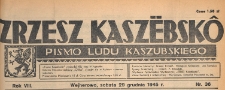 Zrzesz Kaszëbskô : pismo Ludu Kaszubskiego, 1945.12.29 nr 36