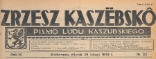 Zrzesz Kaszëbskô : pismo Ludu Kaszubskiego, 1946.02.26 nr 25