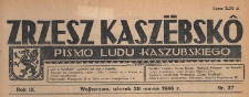 Zrzesz Kaszëbskô : pismo Ludu Kaszubskiego, 1946.03.26 nr 37