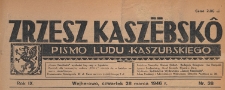 Zrzesz Kaszëbskô : pismo Ludu Kaszubskiego, 1946.03.28 nr 38