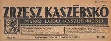 Zrzesz Kaszëbskô : pismo Ludu Kaszubskiego, 1946.04.02 nr 40