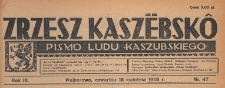 Zrzesz Kaszëbskô : pismo Ludu Kaszubskiego, 1946.04.18 nr 47