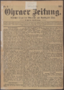 Ohraer Zeitung : amtliches Organ des Gemeinde- und Amtsbezirks Ohra.