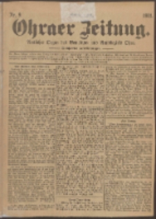 Ohraer Zeitung : amtliches Organ des Gemeinde- und Amtsbezirks Ohra.