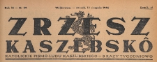 Zrzesz Kaszëbskô : pismo Ludu Kaszubskiego, 1946.08.13 nr 89