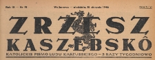 Zrzesz Kaszëbskô : pismo Ludu Kaszubskiego, 1946.08.18 nr 91