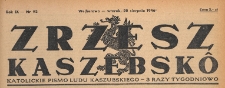 Zrzesz Kaszëbskô : pismo Ludu Kaszubskiego, 1946.08.20 nr 92