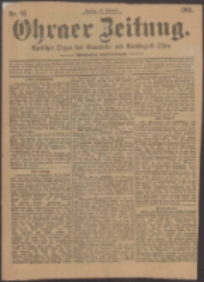 Ohraer Zeitung : amtliches Organ des Gemeinde- und Amtsbezirks Ohra.