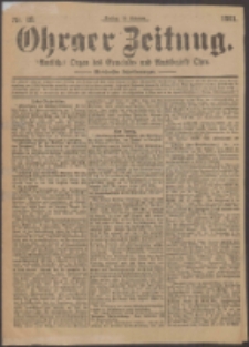 Ohraer Zeitung : amtliches Organ des Gemeinde- und Amtsbezirks Ohra.
