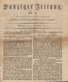 Danziger Zeitung, 1813.01.04 nr 2