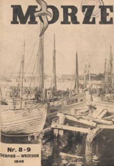 Morze : organ Ligi Morskiej, 1946.08-09 nr 8-9