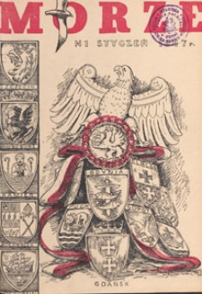 Morze : organ Ligi Morskiej, 1947.01 nr 1
