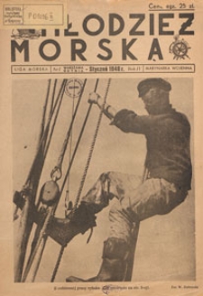 Młodzież Morska : miesięcznik Ligi Morskiej, 1948.01 nr 1