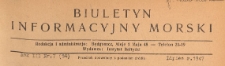 Biuletyn Informacyjny Morski, 1947.07 nr 7