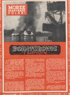Morze i Marynarz Polski, 1949.09 nr 9