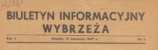 Biuletyn Informacyjny Wybrzeża, 1947.04.15 nr 4