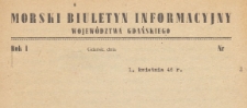 Morski Biuletyn Informacyjny Wojew&oacute;dztwa Gdańskiego, 1946.04.01 nr 2