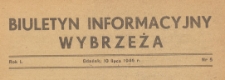 Morski Biuletyn Informacyjny Województwa Gdańskiego, 1946.07.10 nr 5