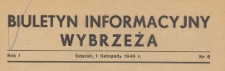 Morski Biuletyn Informacyjny Wojew&oacute;dztwa Gdańskiego, 1946.11.01 nr 8