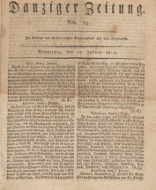 Danziger Zeitung, 1813.01.28 nr 15