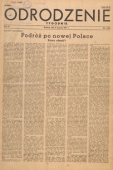 Odrodzenie : tygodnik, 1947.01.05 nr 1