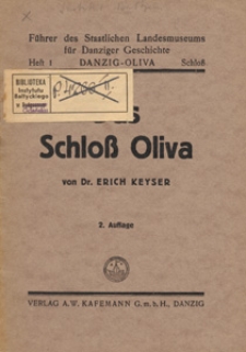 Das Schloß Oliva