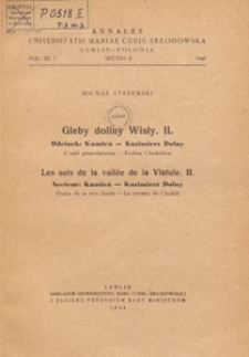 Roczniki Uniwersytetu Marii Curie-Skłodowskiej w Lublinie. Dział E, Nauki Rolnicze, 1948 nr 7