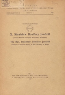 Roczniki Uniwersytetu Marii Curie-Skłodowskiej w Lublinie. Dział E, Nauki Rolnicze, 1947, suplement 1