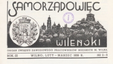 Samorządowiec Wileński : organ Związku Zawodowego Pracowników Miejskich m. Wilna, 1938.02-03 nr 2-3
