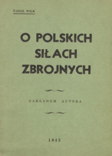 O polskich siłach zbrojnych