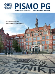 Pismo PG : Forum Społeczności Akademickiej, 2017, R. 24, Nr 4 (Kwiecień)