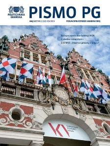 Pismo PG : Forum Społeczności Akademickiej, 2017, R. 24, Nr 5 (Maj)