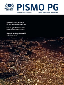 Pismo PG : Forum Społeczności Akademickiej, 2018, R. 25, Nr 2 (Luty)