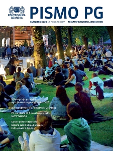 Pismo PG : Forum Społeczności Akademickiej, 2018, R. 25, Nr 7 (Październik)