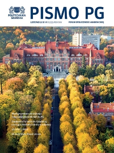 Pismo PG : Forum Społeczności Akademickiej, 2018, R. 25, Nr 8 (Listopad)