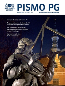 Pismo PG : Forum Społeczności Akademickiej, 2019, R. 26, Nr 2 (Luty)