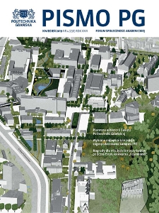 Pismo PG : Forum Społeczności Akademickiej, 2019, R. 26, Nr 4 (Kwiecień)