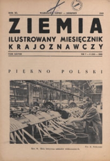 Ziemia : ilustrowany miesięcznik krajoznawczy, 1949.07-08 nr 7-8