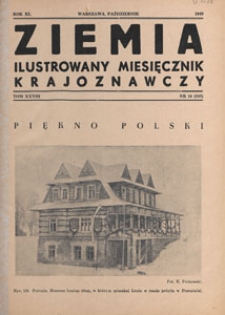 Ziemia : ilustrowany miesięcznik krajoznawczy, 1949.10 nr 10