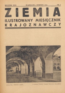 Ziemia : ilustrowany miesięcznik krajoznawczy, 1946.08 nr 5
